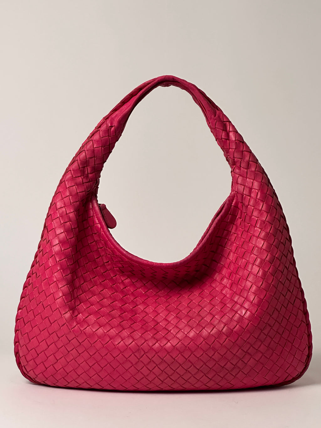 Bottega Veneta Pink Medium Veneta