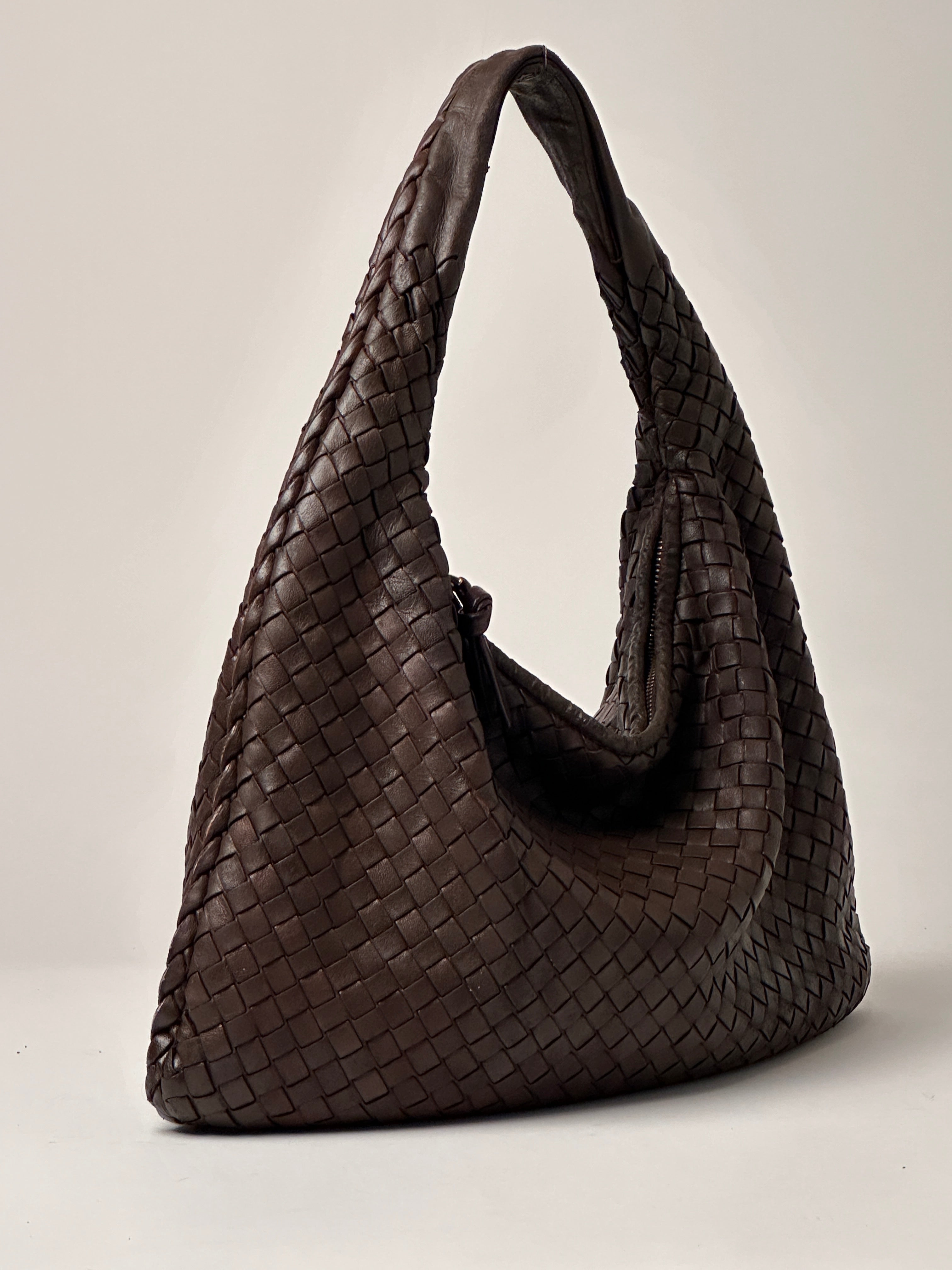 Bottega Veneta Vintage Brown Medium Veneta Bag