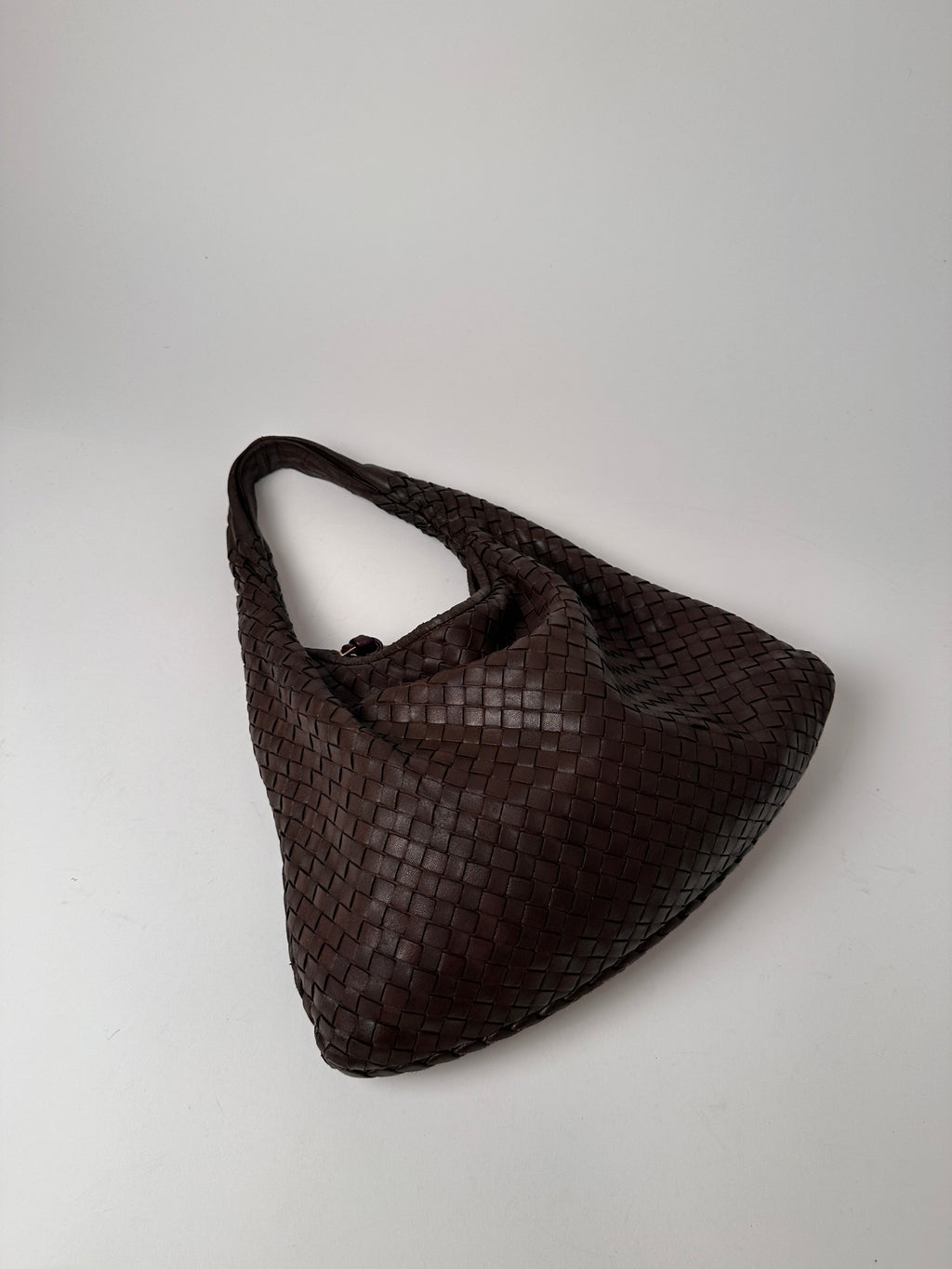 Bottega Veneta Vintage Brown Medium Veneta Bag