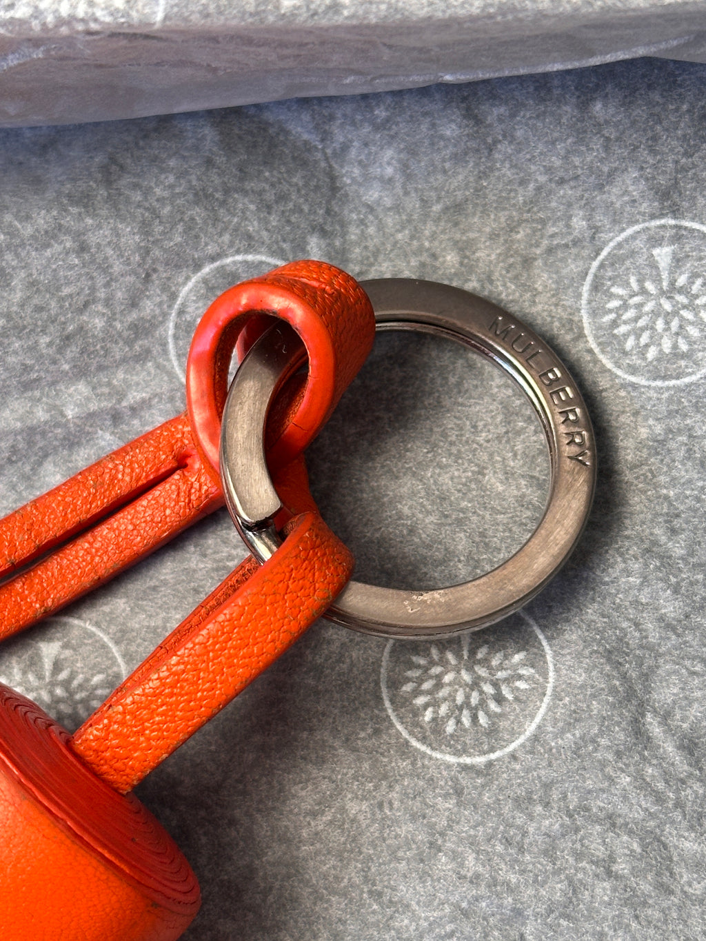 Mulberry Tassle Keyring Bag Charm