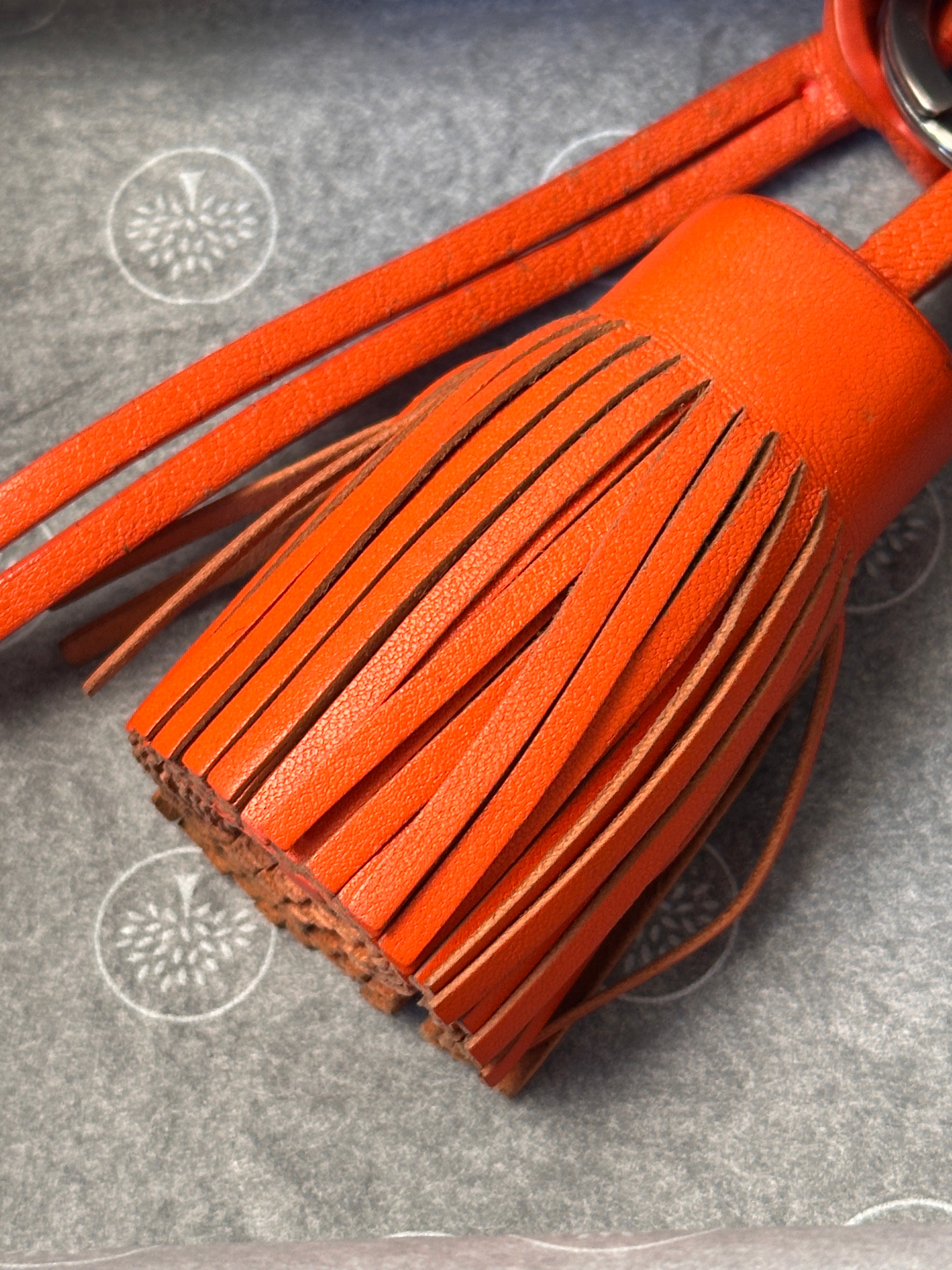 Mulberry Tassle Keyring Bag Charm