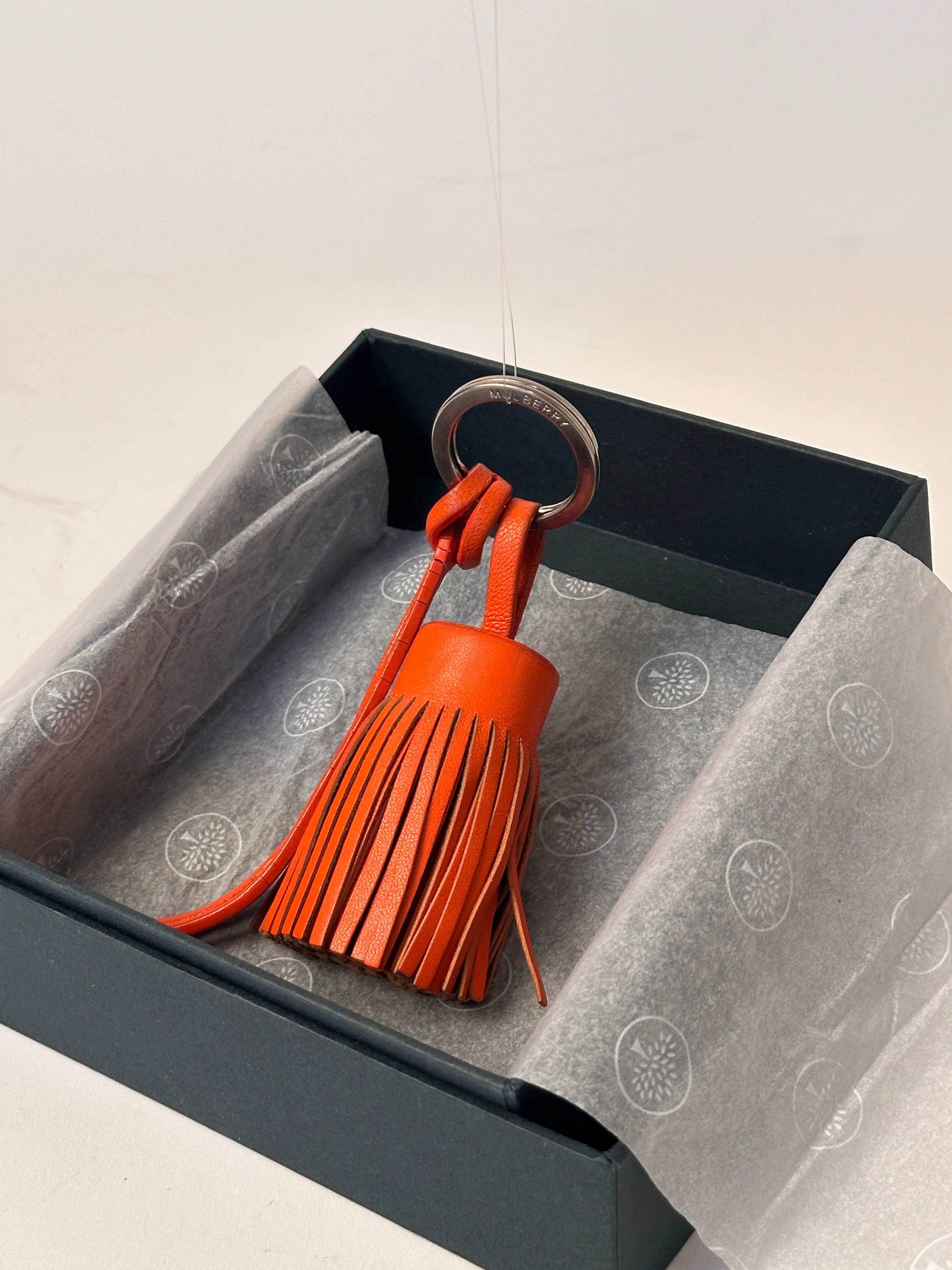 Mulberry Tassle Keyring Bag Charm
