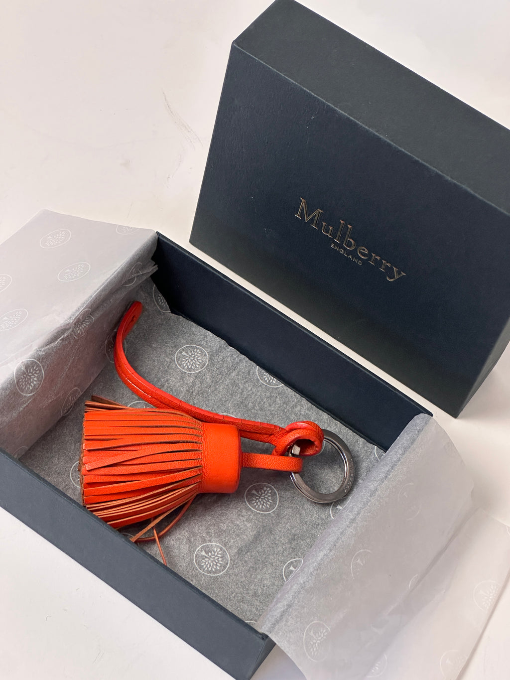 Mulberry Tassle Keyring Bag Charm