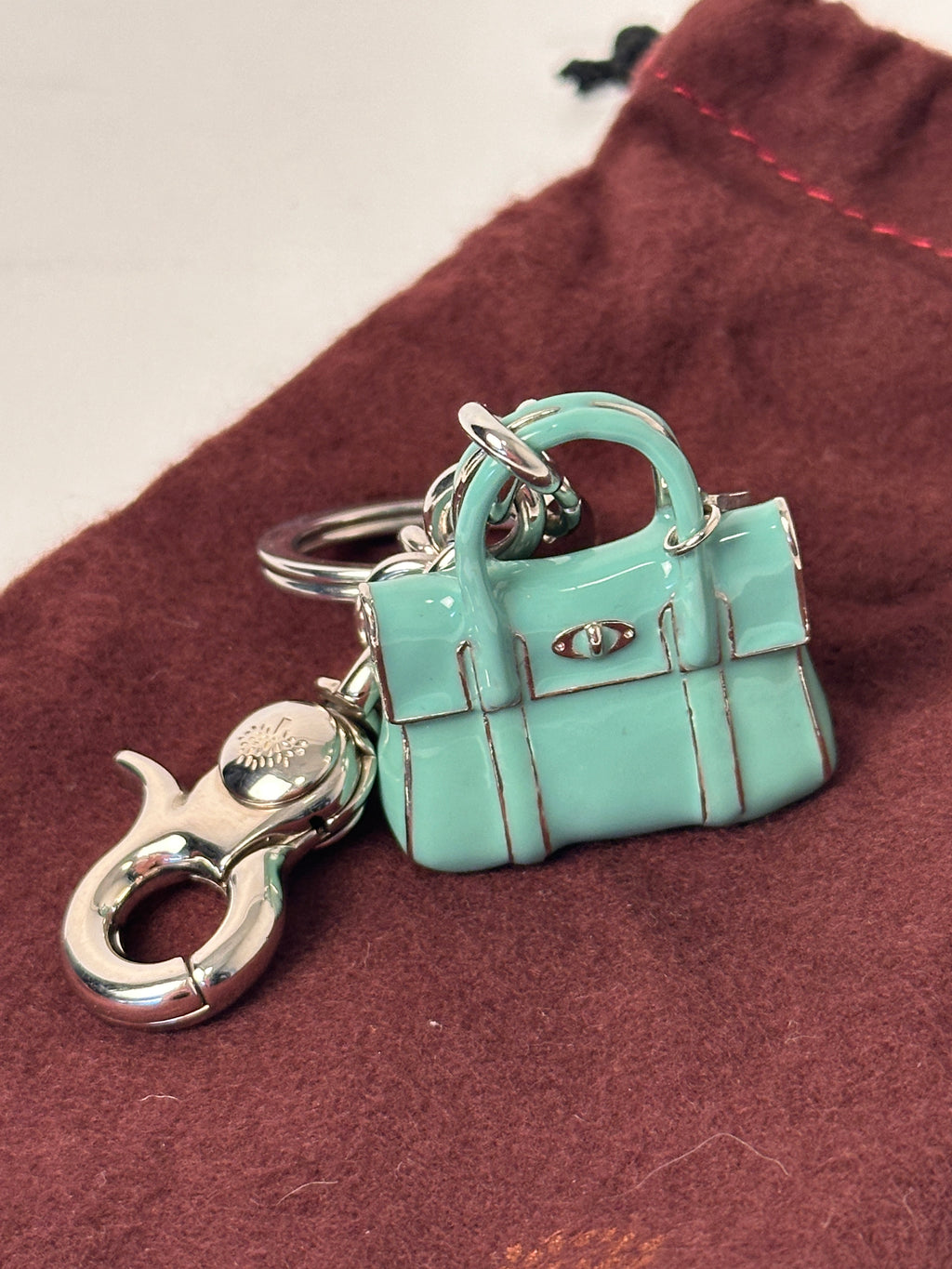 Mulberry Bayswater Keyring Bag Charm