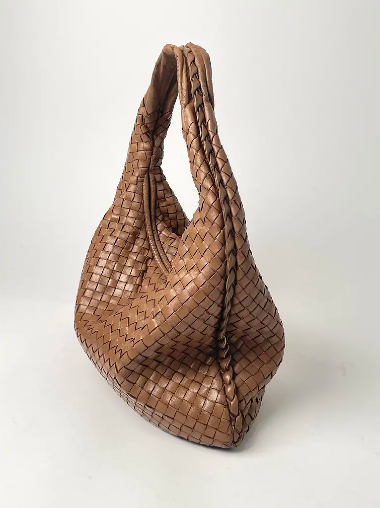 Bottega Veneta Light Brown Medium Veneta