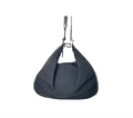 Gucci Attache Black Leather & Nylon Shoulderbag
