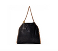 Stella McCartney Falabella Fold Over Tote Black Vegan Leather Shoulderbag