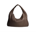 Bottega Veneta Medium Brown Veneta Leather Bag