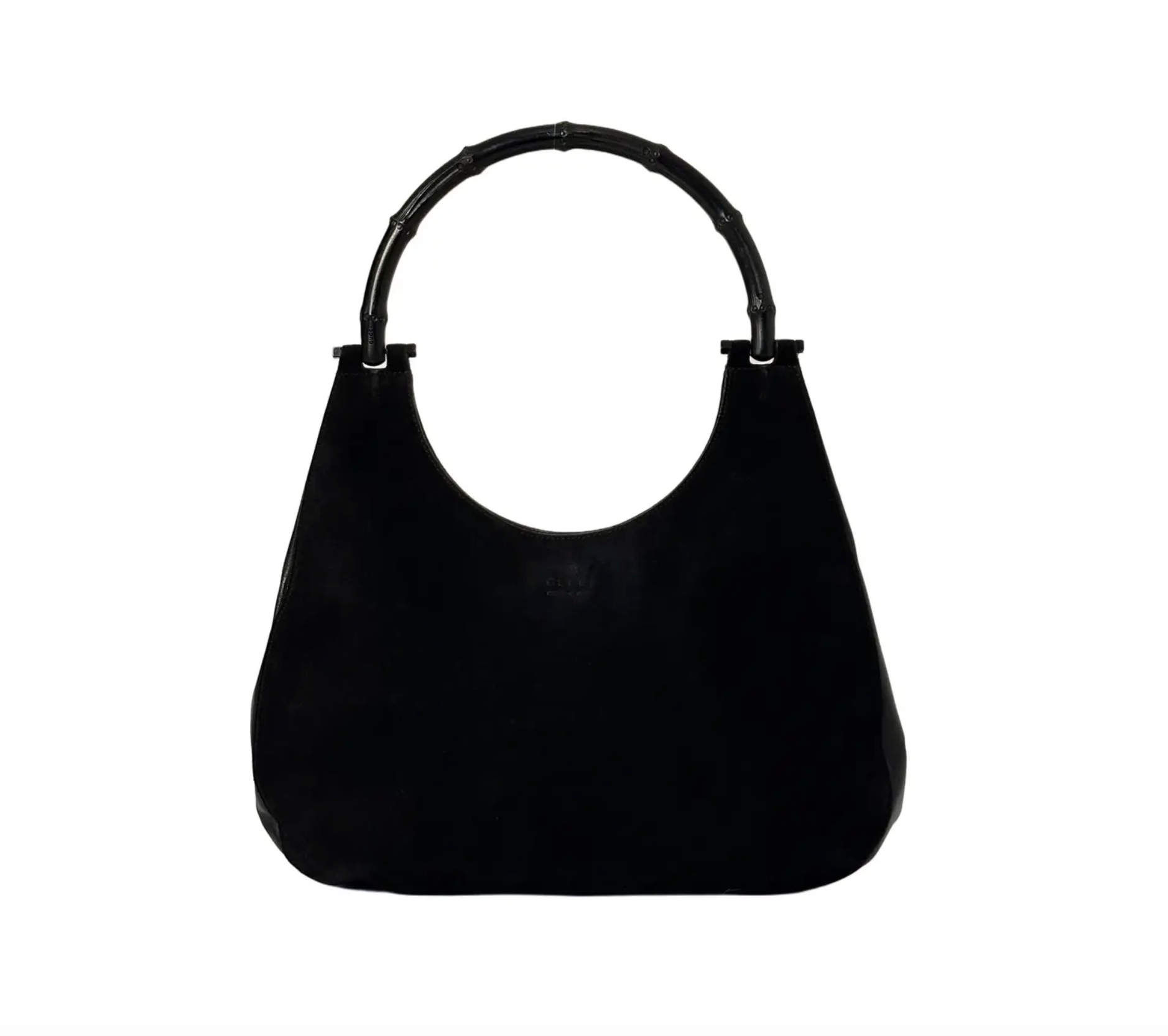 Gucci Jackie Hobo Bamboo Black Leather Vintage Shoulder bag