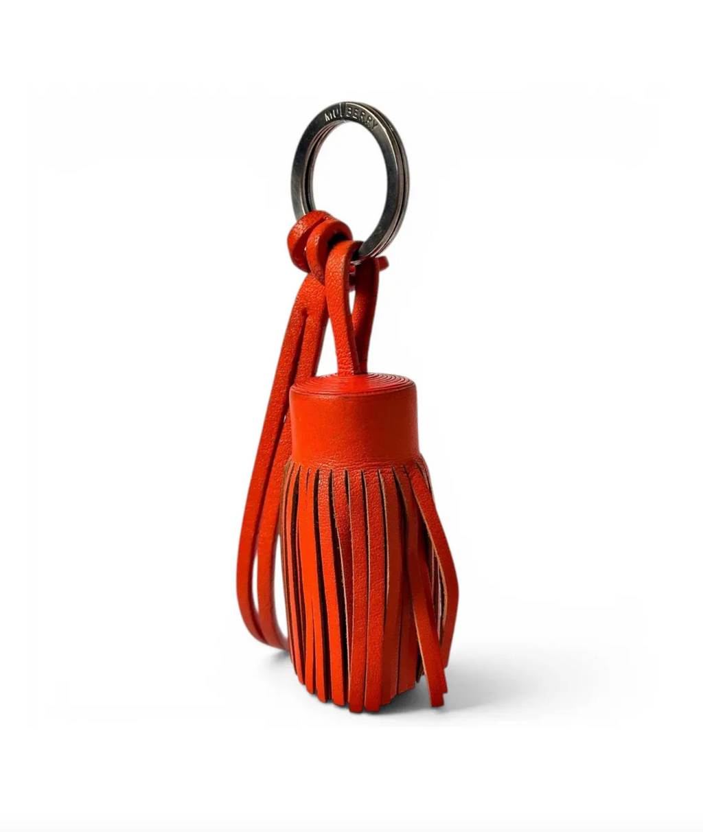 Mulberry Tassle Keyring Bag Charm