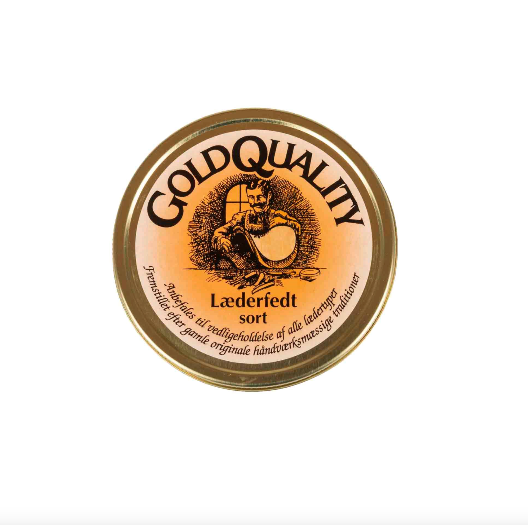 Gold Quality Black Leather Balm 190ml