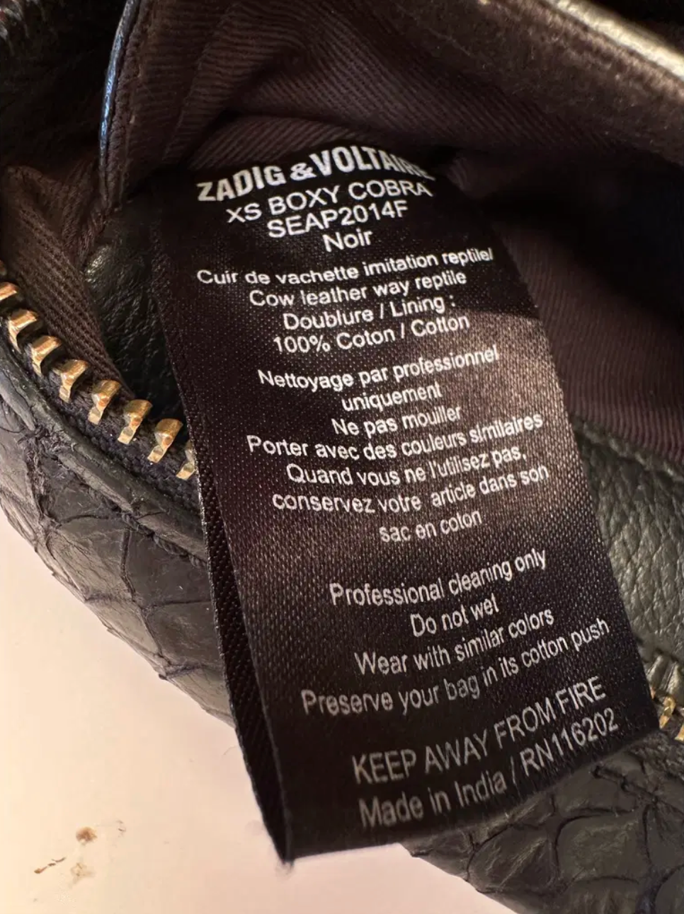 Zadig & Voltaire Boxy