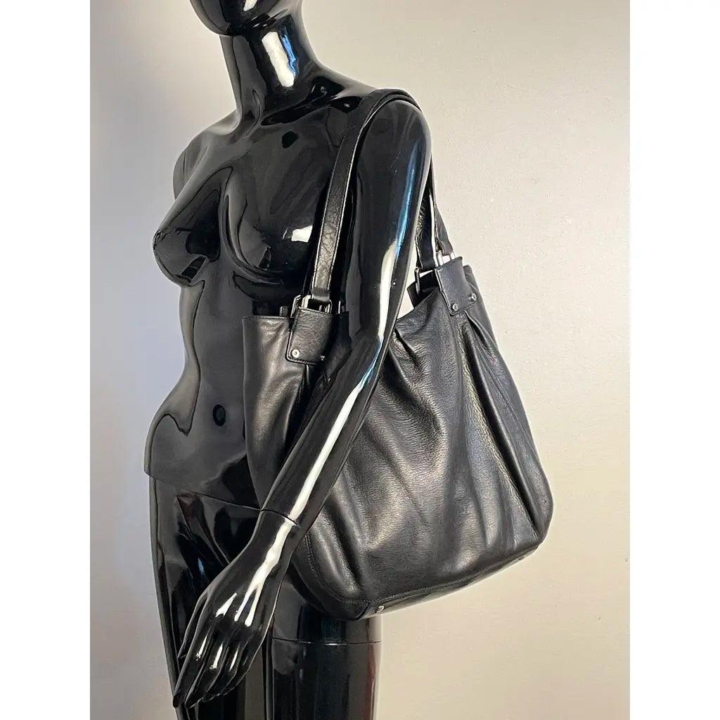 Coccinelle Hobo Black Leather Shoulderbag