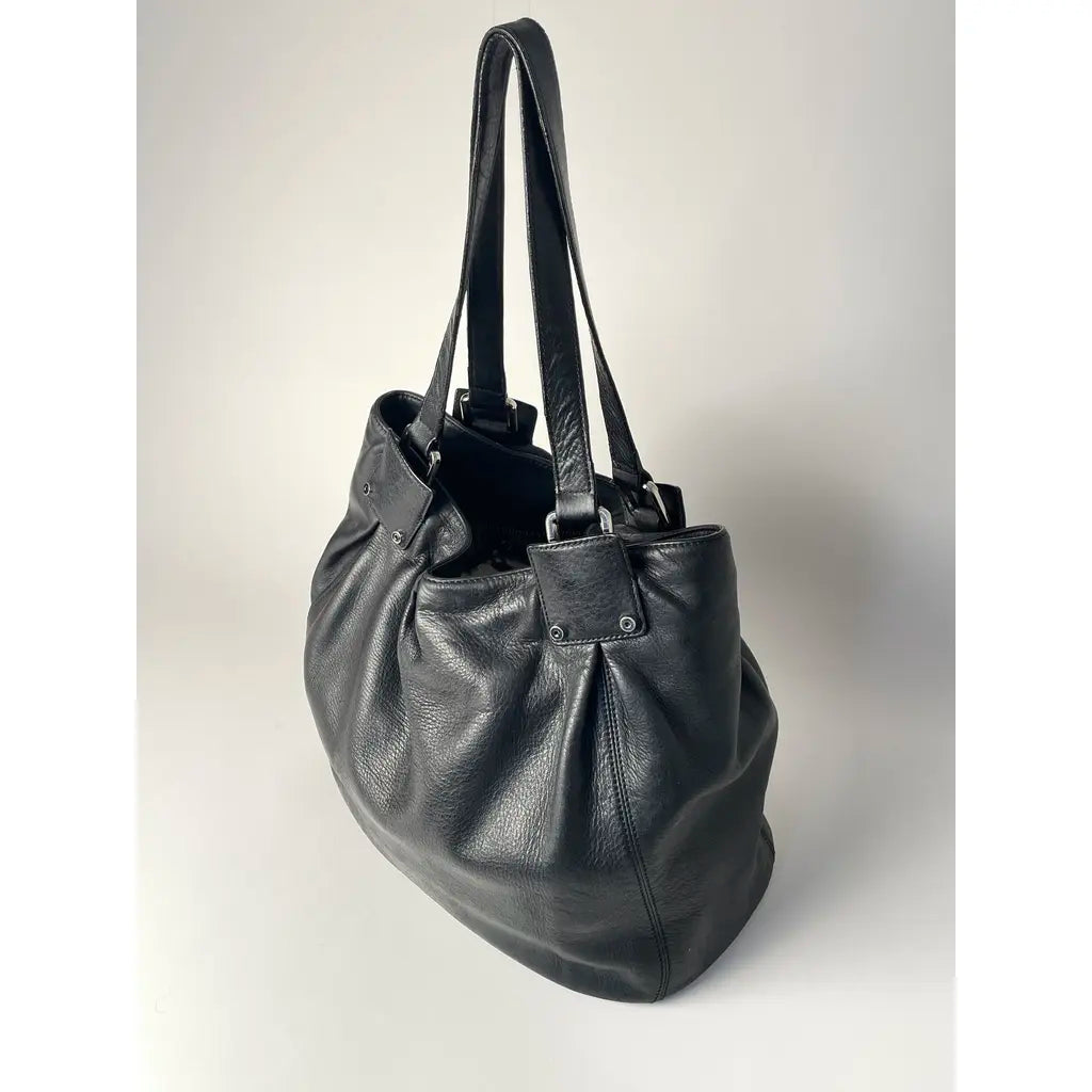 Coccinelle Hobo Black Leather Shoulderbag