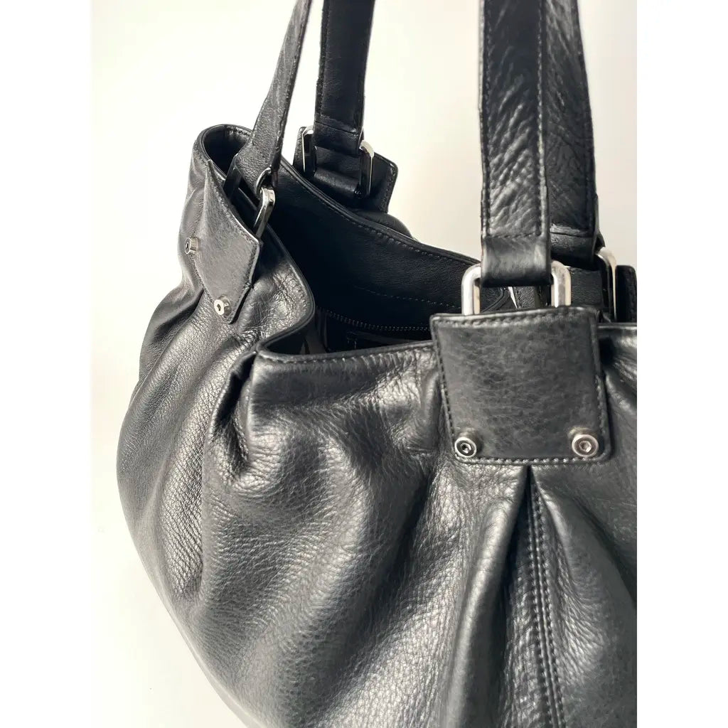 Coccinelle Hobo Black Leather Shoulderbag
