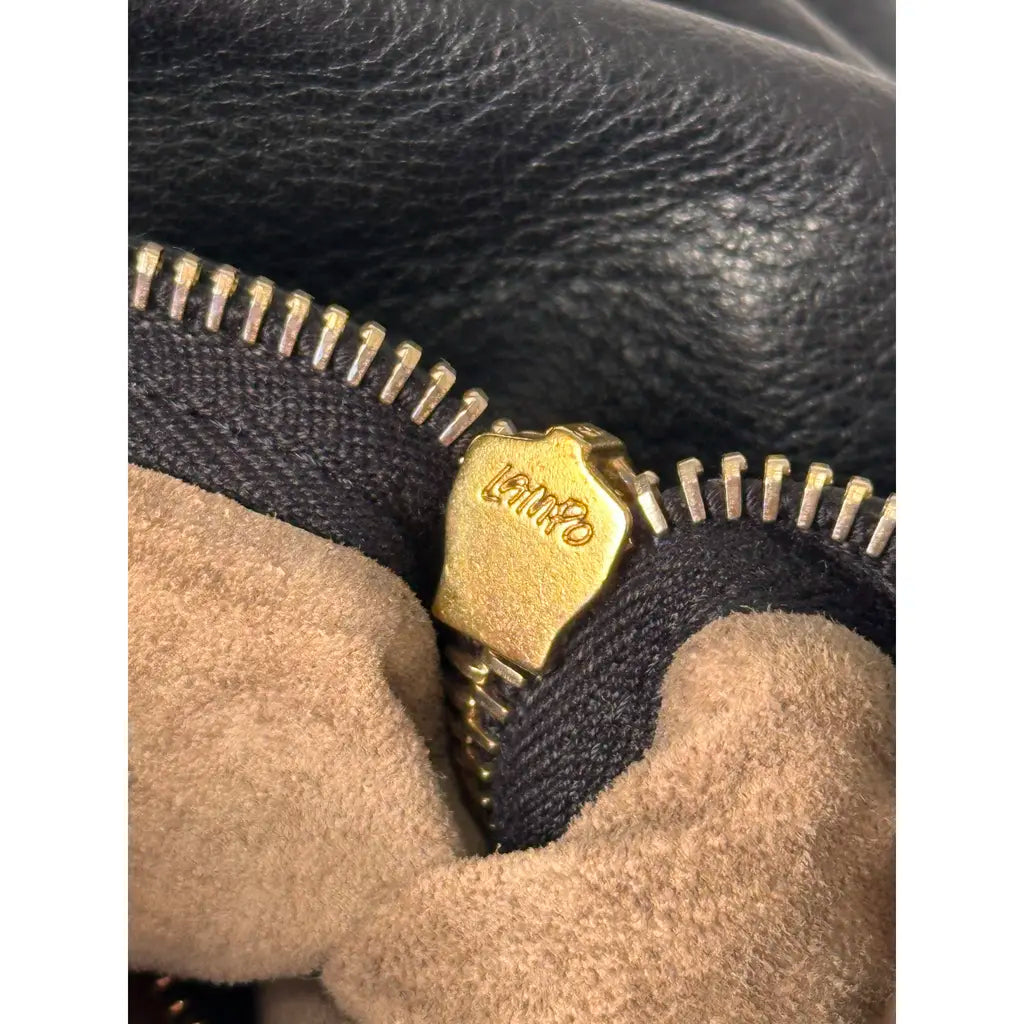 Bottega Veneta Vintage Black Medium Veneta Shoulderbag
