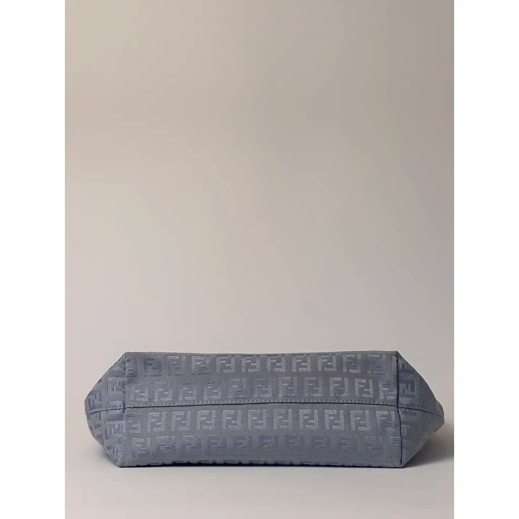 FENDI Mini Tote Blue Cloth Canvas
