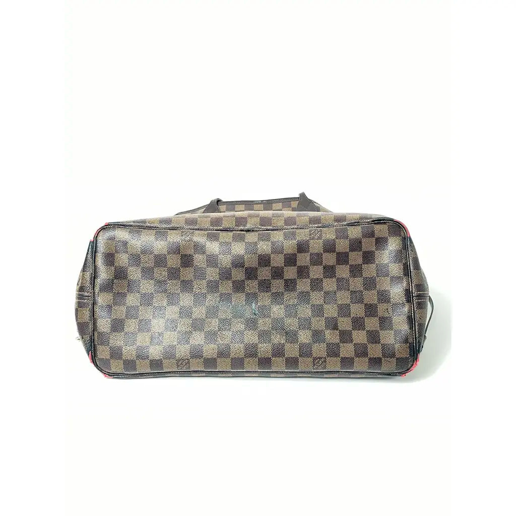 Louis Vuitton Neverfull Brown Damier Leather Shoulderbag